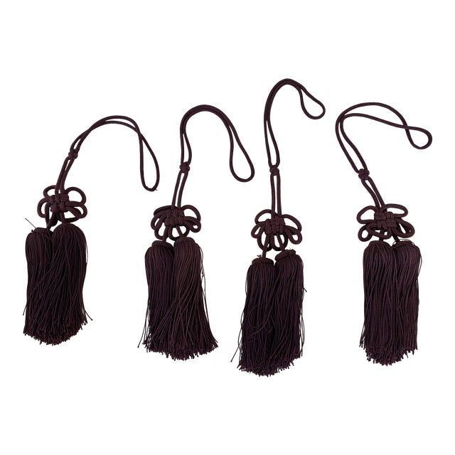Vintage Omamori Silk Tassels Set of 4 Chairish