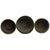 Gold Brass Repoussé Flower Planters, Set of 3 For Sale - Image 8 of 18