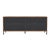 Slate grey metal gabin sideboard 122 cm natural walnut by harto dimensions: w 122 x d 45 x h 49 cm. Materials: solid wood,...