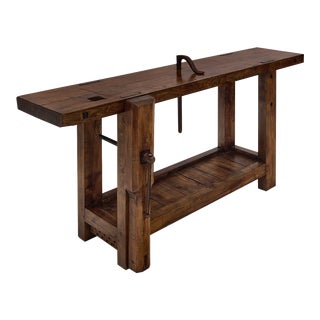 French Antique Workbench For Sale
