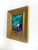 "Jeweled Sky" Pair of Mini Paintings With Vintage Frames by Jessalin Beutler For Sale - Image 4 of 7