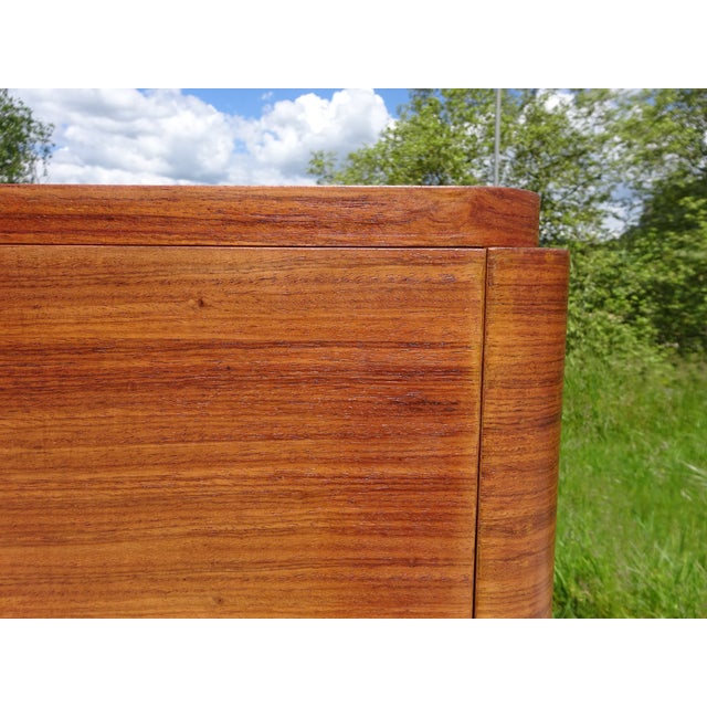 Vintage Art Deco Filing Cabinet, 1940s For Sale - Image 11 of 18