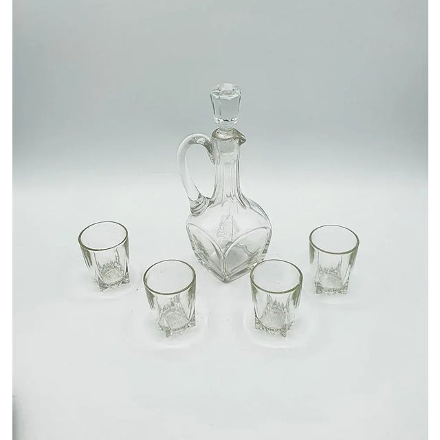 Art Deco Liqueur Service, Set of 6 For Sale - Image 11 of 12