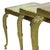 Gold Hollywood Regency Nesting Tables in Onyx and Marble, 1950s, Set of 3 For Sale - Image 8 of 17