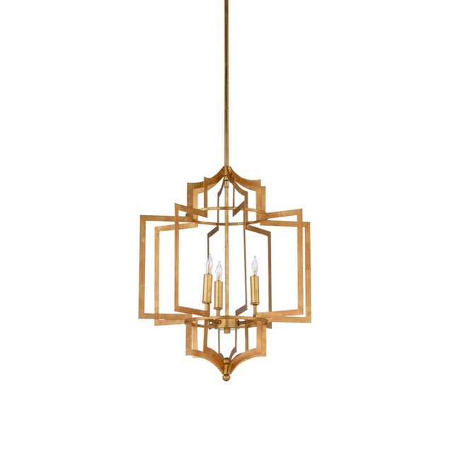 Contemporary Wildwood Dover Chandelier - Gold For Sale - Image 3 of 3