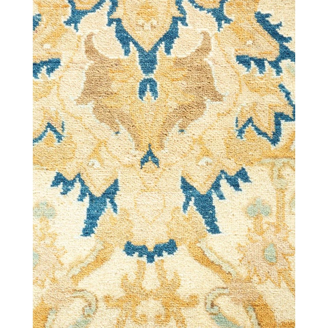 Moroccan Vintage Moroccan Hand Knotted Wool Area Rug, Ivory - 8'1" X 10'1" For Sale - Image 3 of 9