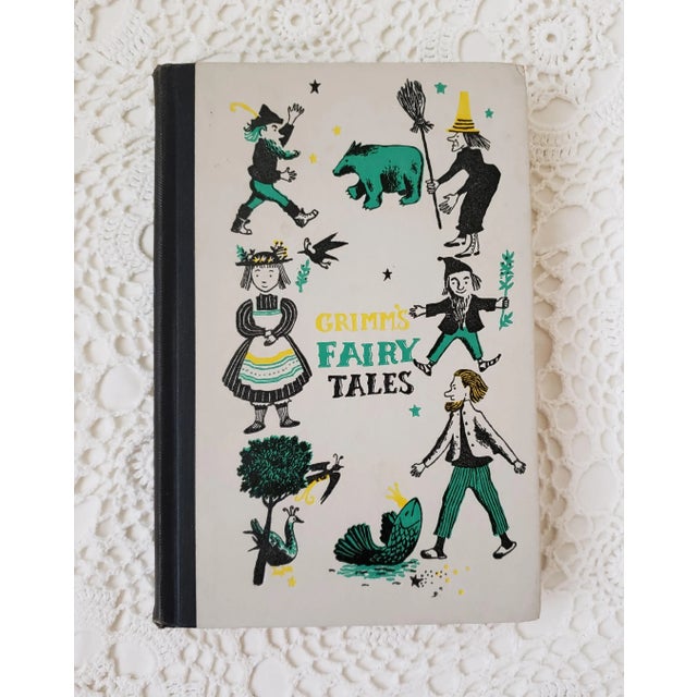 1954 Junior Deluxe Edition Grimm’s Fairy Tales Book by Brothers Grimm For Sale - Image 11 of 11