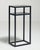 Black Early 21st Century Poland Black Wood Side Table For Sale - Image 8 of 15