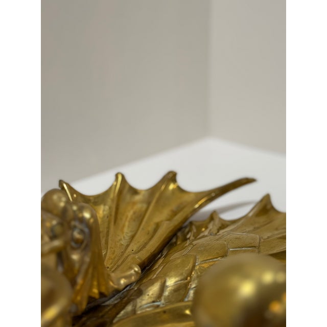 Antique Chinese Bronze Koi Fish Wall Sconce – Early 20th Century For Sale - Image 15 of 16