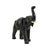 Large Vintage Leather Elephant in the style of Omersa, 1970s For Sale - Image 4 of 13