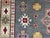 Gray Gray Kazak Wool Rug With Star Medallion, 5'8" X 7'10" For Sale - Image 8 of 16