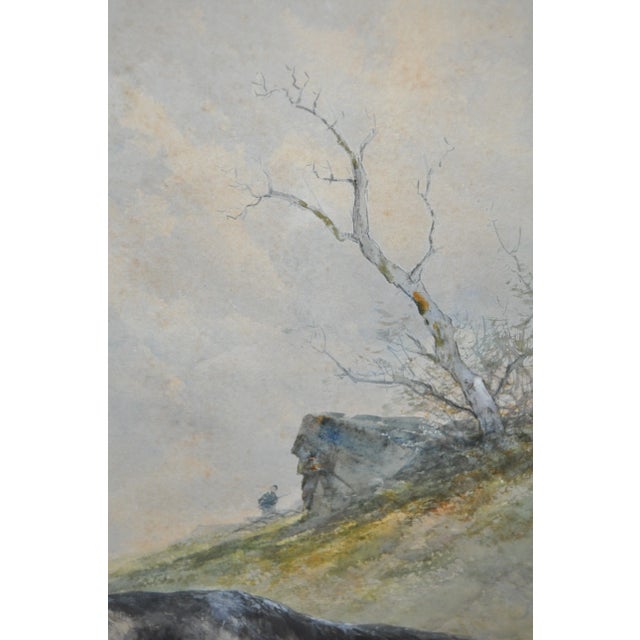 Early 20th Century Hudson River School Painting by Anton Fisher For Sale - Image 5 of 9