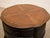 Black Vintage Burlwood Top Occasional Side Table For Sale - Image 10 of 12