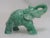 Late 20th Century Vintage Miniature Well-Carved Uncommon Amazonite Stone, Lucky Elephant! For Sale - Image 5 of 13