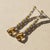 Modern Citrine Long Drop Earrings, Silver, Gold, Pair For Sale - Image 3 of 7
