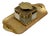 Early 20th Century Art Nouveau Brass & Crystal Inkwell, Austro-Hungary, Set of 2 For Sale