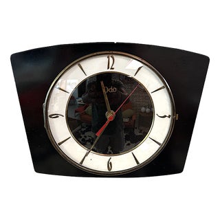 Vintage French Odo Electronic Wall Clock, 1970s For Sale