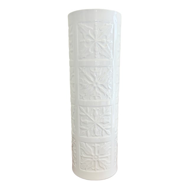 Vintage German Edelstein Bavaria Vase, 1970s For Sale
