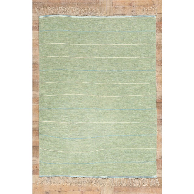 Vintage Swedish Rollakan Rug, 06'02 X 08'05 For Sale - Image 10 of 10