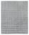 Gray Iscar Hand loom Wool/Viscose Gray Rug-8'x10' For Sale - Image 8 of 8