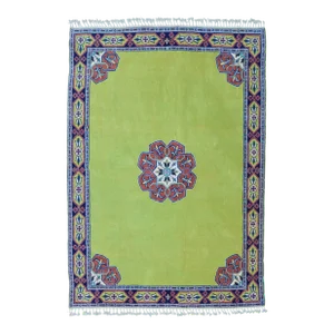 Late 20th Century Vintage Moroccan Rug - 7'5'' X 5'9''