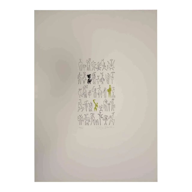 Leo Guida, The Signals, Lithograph, 1970s For Sale