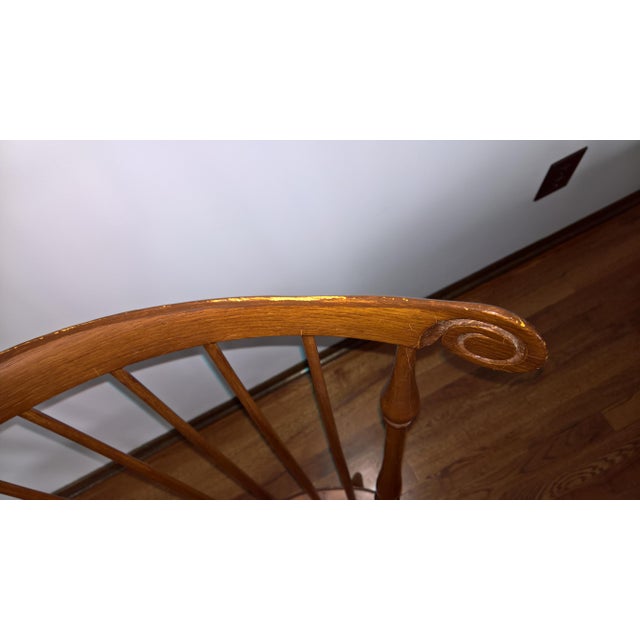 Set Of Four Warren Chair Works Nantucket Style Windsor Side Chair Chairish