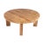 This round coffee table is hand made from reclaimed teaks. A simple minimalist modern coffee table. * This piece is...
