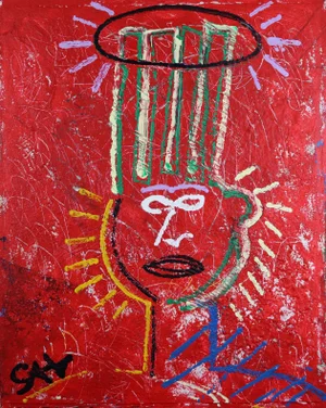 Sax Berlin Lil' Angel Of Greenwich Village. Contemporary Street Art 2019