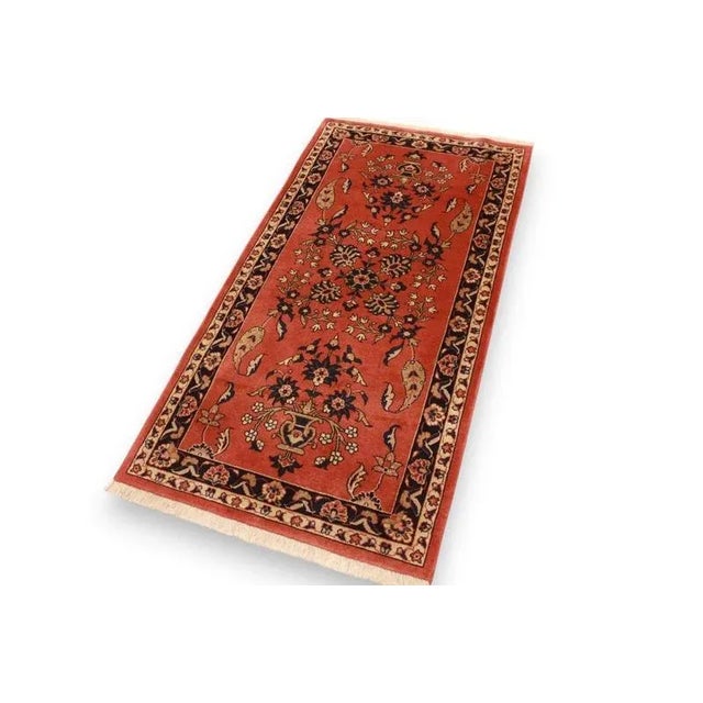 Middle Eastern Hand-Knotted Sarough Rug For Sale - Image 4 of 10