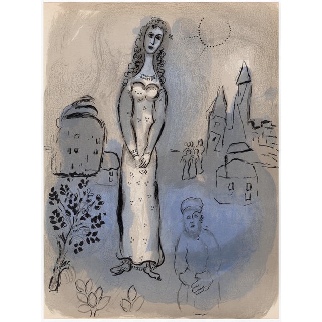 Marc Chagall, Esther, 1960, Original Lithograph For Sale - Image 8 of 8