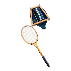 1960s Bancroft "Super Winner" Tennis Racket & Wilson Case