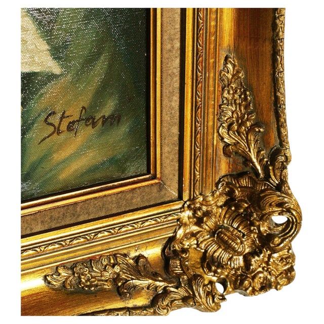Stefan, Historical Portraits, Late 19th-Early 20th Century, Oil Paintings, Set of 2 For Sale - Image 10 of 14