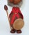 Large Mid 20th Century Danish Modern Teak Viking Figurine, 1960's For Sale - Image 4 of 12