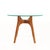 Mid 20th Century Adrian Pearsall Style Mid Century Walnut and Glass Stingray End Tables - Pair For Sale - Image 5 of 10