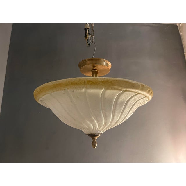 Murano Glass Light Pendants, 1980s, Set of 2 For Sale - Image 3 of 17