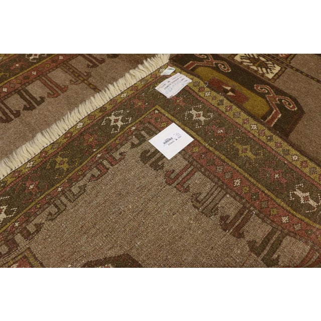Mid 20th Century Vintage Persian Shiraz Rug - 04'00 X 05'06 For Sale - Image 5 of 7