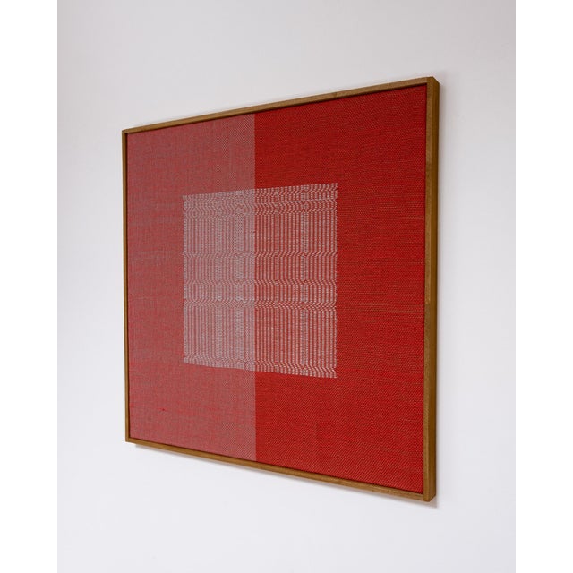 Flag No. 27 Handwoven Tapestry by Susanna Costantini For Sale - Image 6 of 9