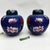 Pair of Vintage Cloisonné Jars | Blue Ground Butterfly & Floral Motif With Lids For Sale In Los Angeles - Image 6 of 9