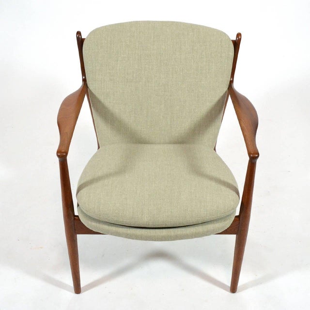 Finn Juhl Delegate's Chair For Sale - Image 9 of 11