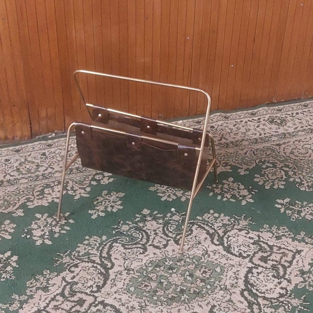 Arredoluce 13007 Magazine Rack by Angelo Lelli for Arredoluce, 1949 For Sale - Image 4 of 5