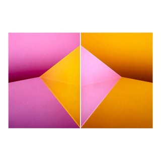 Contemporary Abstract Archival Pigment Print Photography "Diptych No. 57805 / No. 57806 " by Sebastiaan Knot For Sale