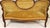 Vintage Victorian Style Gold Velvet and Walnut Settee For Sale - Image 12 of 17