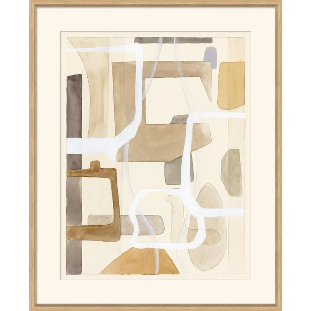 Abstract Carrier & Company for Soicher Marin 'Prescott I' Framed Abstract Print For Sale - Image 3 of 3