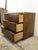 Mid Century Campaign Style Three Drawer Dresser With Brass Hardware For Sale - Image 9 of 12