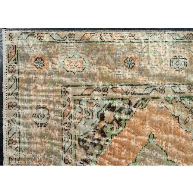 Early 21st Century Turkish Vintage Rug 4'9" x 12'1" #21400 For Sale - Image 5 of 8