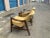 Mid-Century Modern Modern Mid Century Style Lounge Chairs Solid Walnut Frames. Pair For Sale - Image 3 of 7