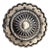 1907 Sterling Silver Navajo Brooch For Sale