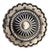 1907 Sterling Silver Navajo-Style Brooch - For Sale
