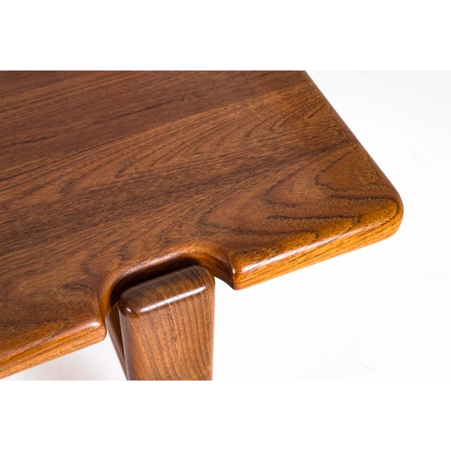 Vintage Scandinavian Skipper Mobler A/S Style Teak Coffee Table by Sven Ellekaer, 1980s For Sale - Image 17 of 18